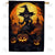 The Cat Witch Double Sided House Flag