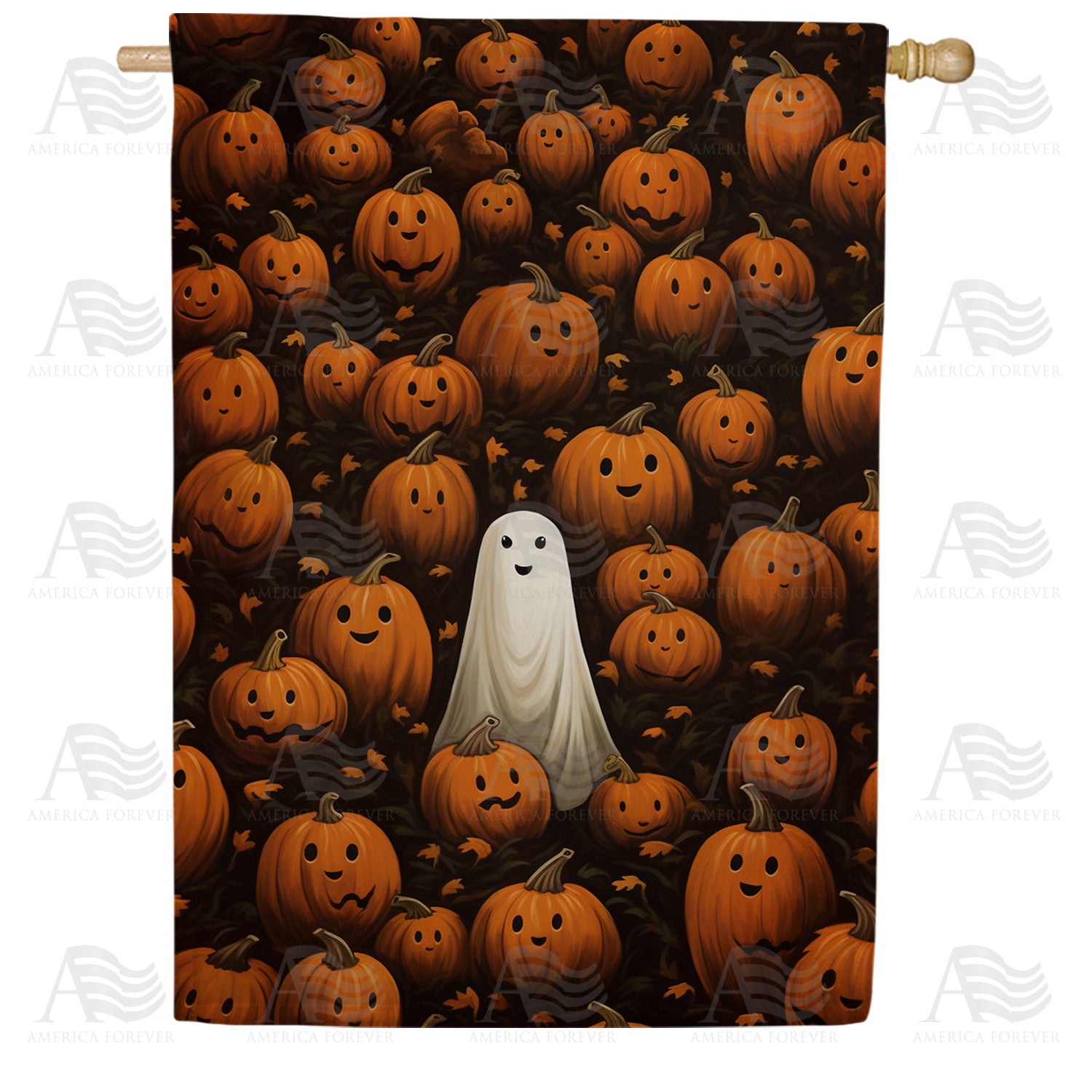 Lost Ghost Double Sided House Flag