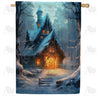 Frozen Evil House Double Sided House Flag