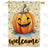 Happy Halloween Pumpkin Double Sided House Flag