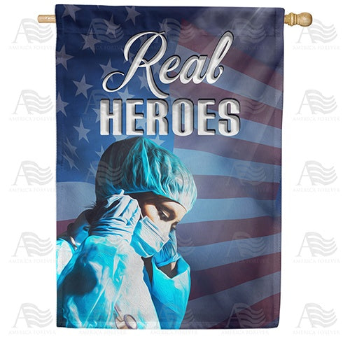 Preparing For Fight Of Life Double Sided House Flag