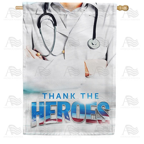 Determined To Prevail Double Sided House Flag