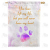 Pet Remembrance Double Sided House Flag