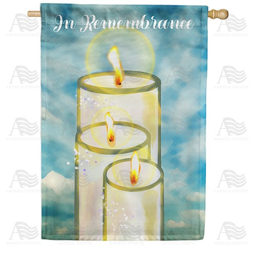 Eternal Light Double Sided House Flag