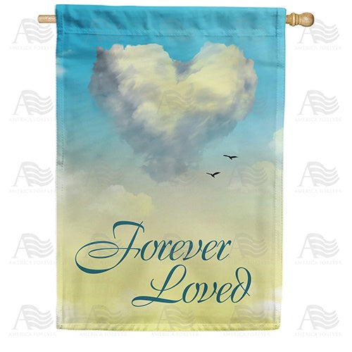 Heavenly Love Double Sided House Flag