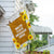 Personalized Country Sunflowers Message House Flag