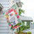 Personalized Island Flowers House Flag