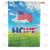 USA Hope Double Sided House Flag