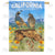 California Quail Family Double Sided House Flag