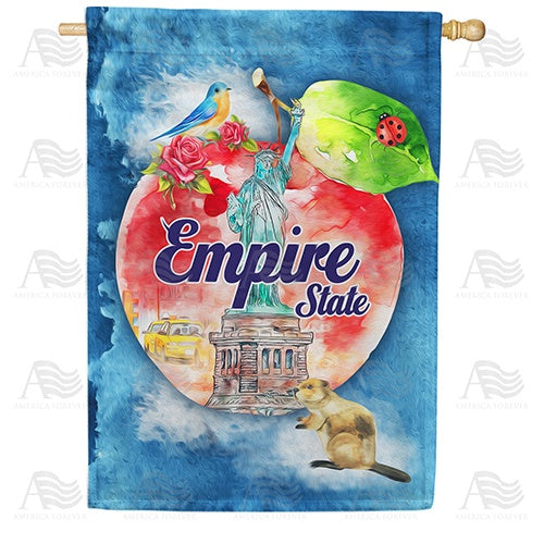 New York, The Empire State Double Sided House Flag
