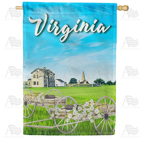 Virginia, Rich In History Double Sided House Flag