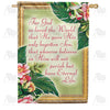 Eternal Life Double Sided House Flag