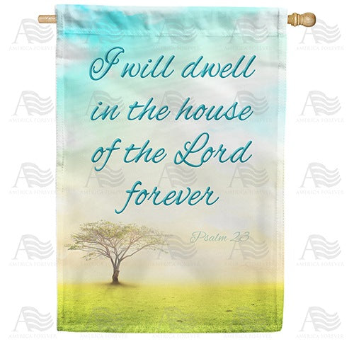 The Lord's House Double Sided House Flag