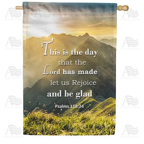 Every Day Is A Blessing Double Sided House Flag