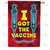 America Forever I Got the Vaccine Double Sided House Flag