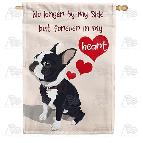 In My Heart Forever Double Sided House Flag