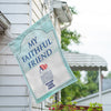 Personalized My Faithful Friend House Flag