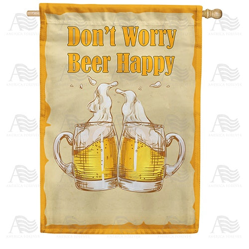 Beer Cheers! Double Sided House Flag