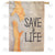 Give A Hand, Save A Life Double Sided House Flag