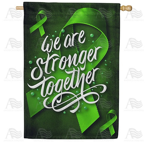 Stronger Together Double Sided House Flag