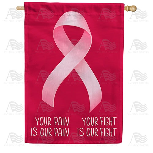 In The Fight Together Double Sided House Flag
