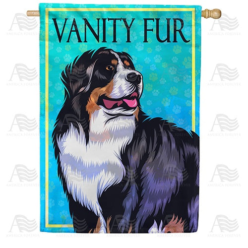 Vanity Fur Double Sided House Flag