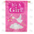 Baby Girl Delivery Double Sided House Flag