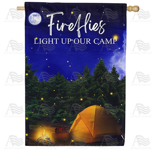 Firefly Nights Double Sided House Flag