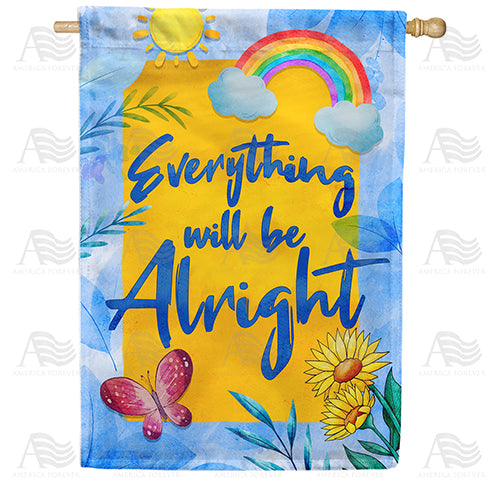 Have Faith Double Sided House Flag