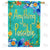 Think Positive Double Sided House Flag