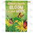 Hope Blooms Floral Double Sided House Flag
