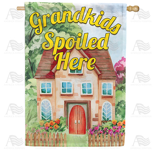 Grandkid's Playhouse Double Sided House Flag