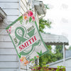 Personalized Mr & Mrs- Sage Green House Flag