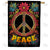 Let There Be Peace Double Sided House Flag