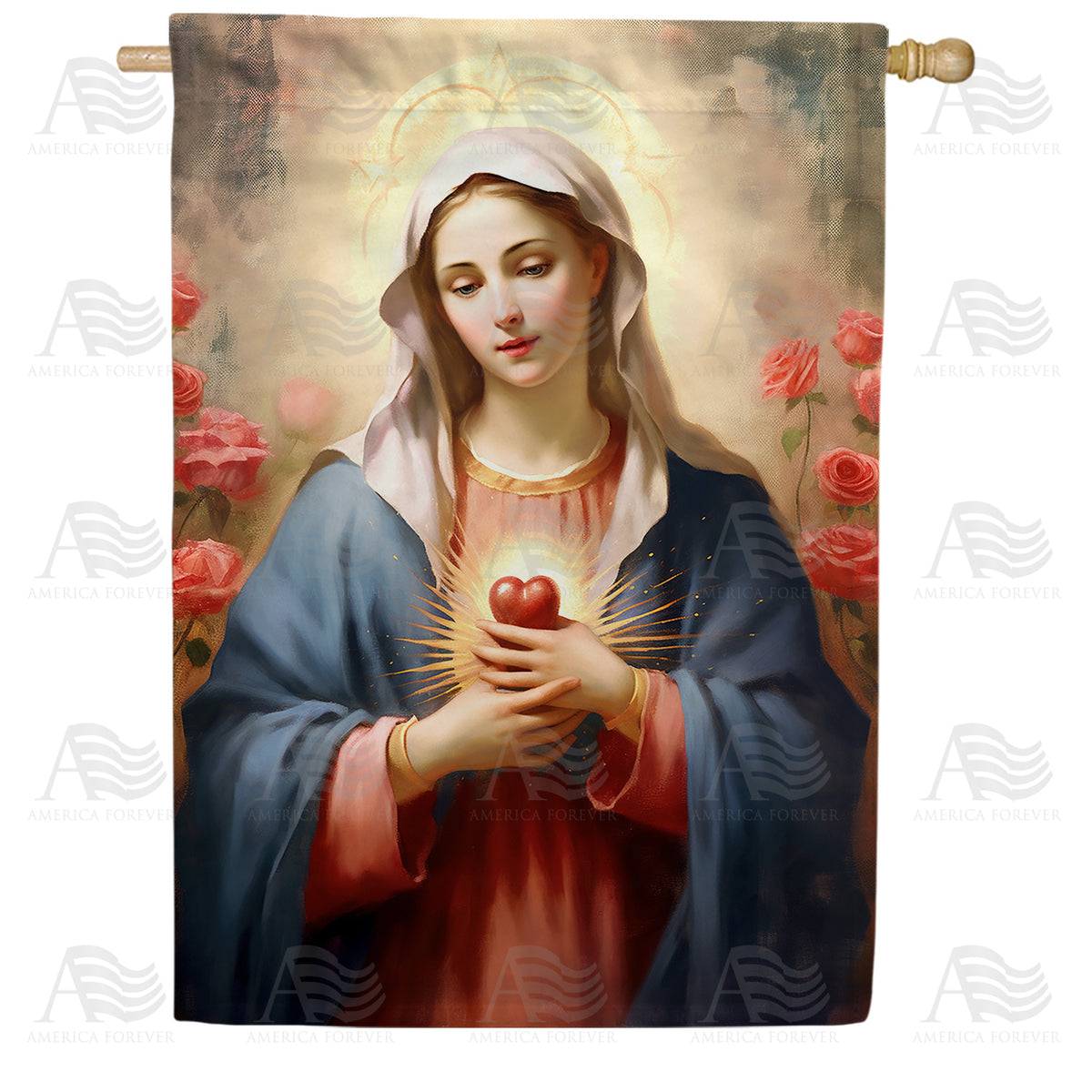 Love Will Prevail Double Sided House Flag