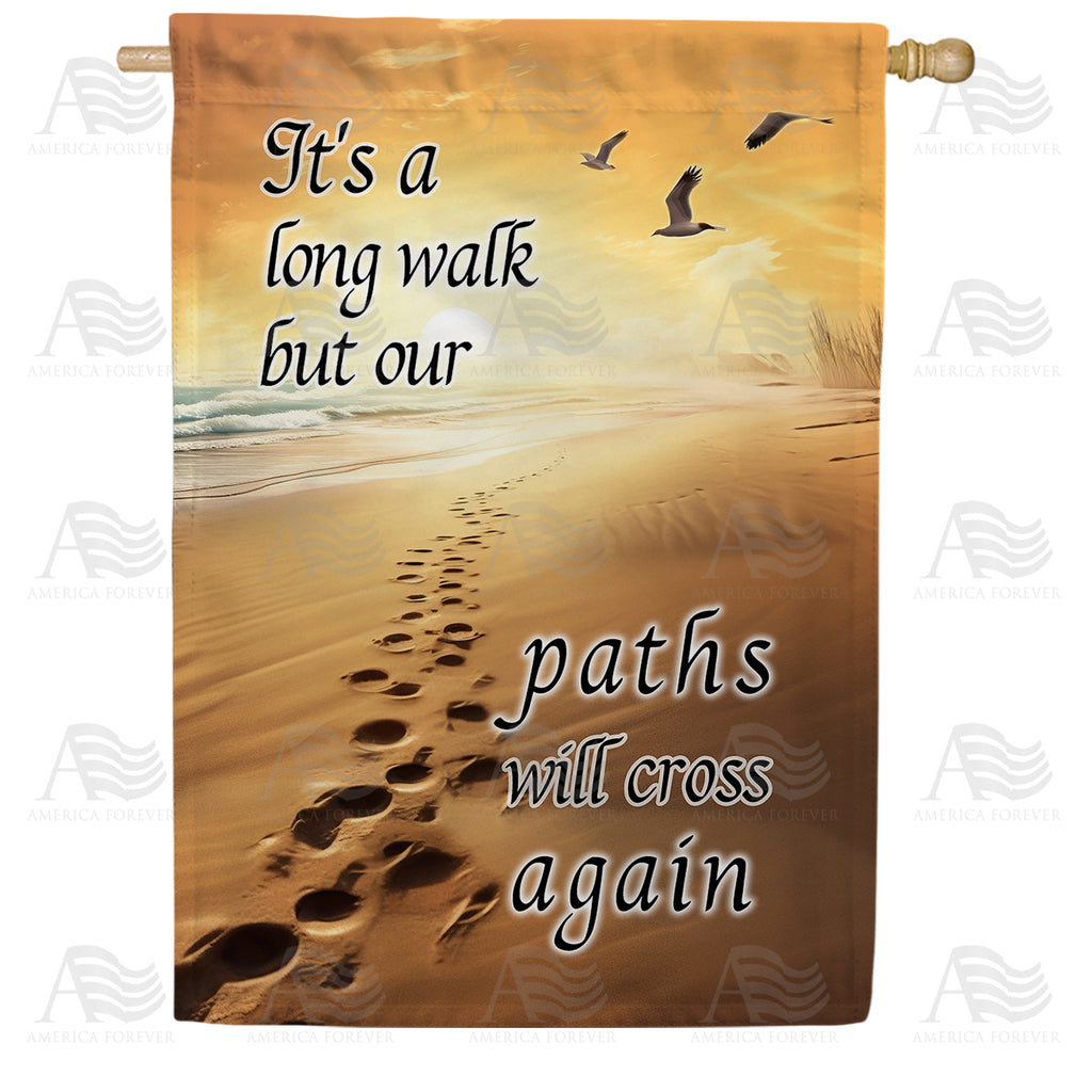 We Will Meet Again Double Sided House Flag