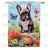 French Bulldog Double Sided House Flag