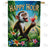 Happy Hour Monkey Double Sided House Flag