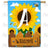 Sunflower Welcome Monogram Double Sided House Flag