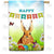 Happy Easter Banner Double Sided House Flag
