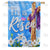 He is Risen Sky and Lilies Double Sided House Flag