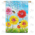Spring Bees Double Sided House Flag