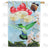 Spring's Hummingbird Double Sided House Flag