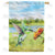 Spring is Here Hummingbird Double Sided House Flag