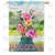Window Spring Flowers Double Sided House Flag