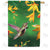 Hummingbird and Yellow Flowers Double Sided House Flag