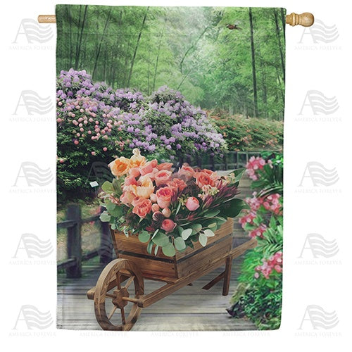 Fragrant Woods Double Sided House Flag