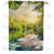 Swan Lotus Lake Double Sided House Flag