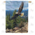 Eagle In Flight Double Sided House Flag