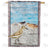 Sandpipers At Sea Shore Double Sided House Flag